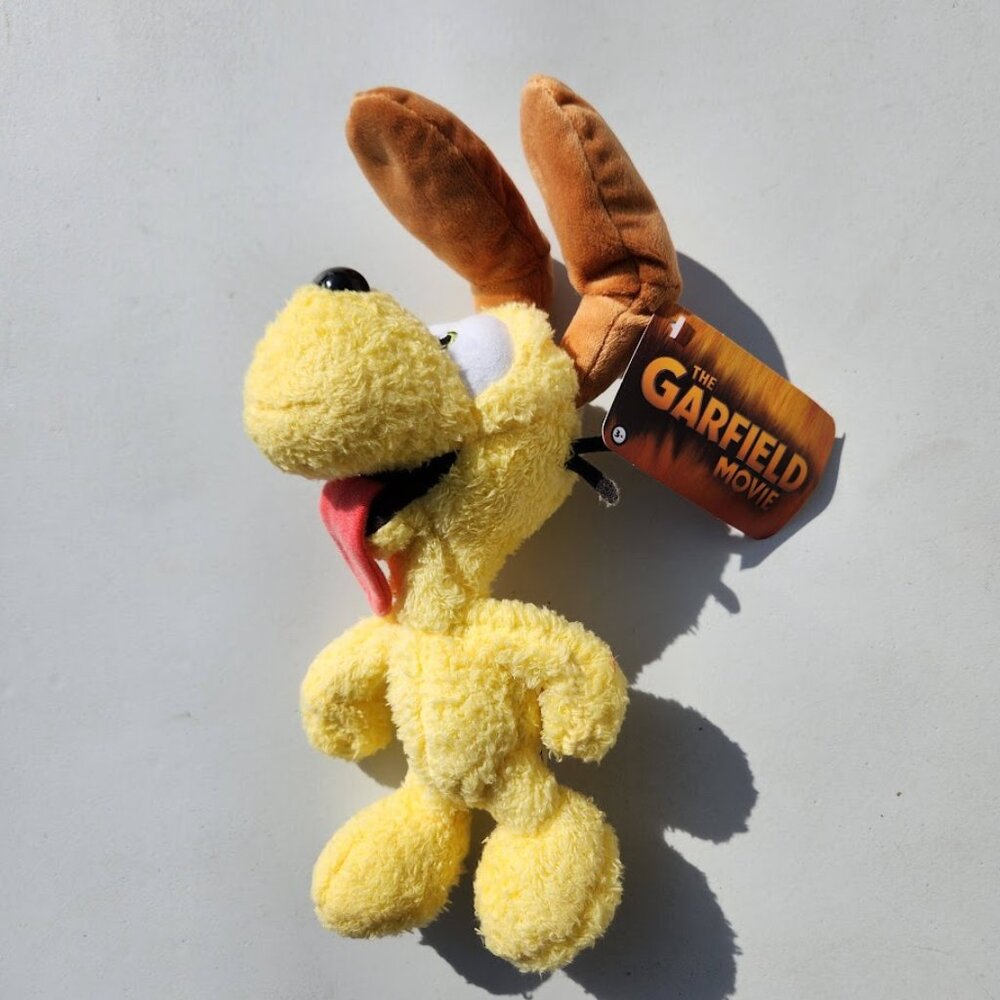 NEW Odie 8" Plush Garfield Movie Toy Plushie Stuffed Animal Collectible Birthday